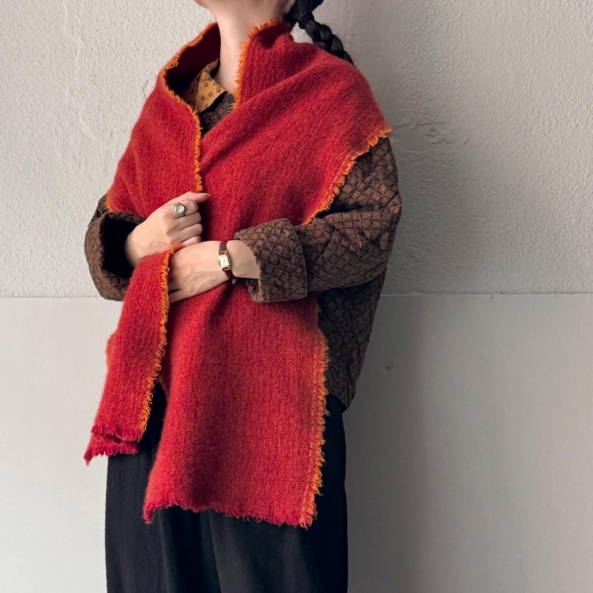 <img class='new_mark_img1' src='https://img.shop-pro.jp/img/new/icons13.gif' style='border:none;display:inline;margin:0px;padding:0px;width:auto;' />suzuki takayuki fulling stoleʥ業 ե󥰥ȡpercian red