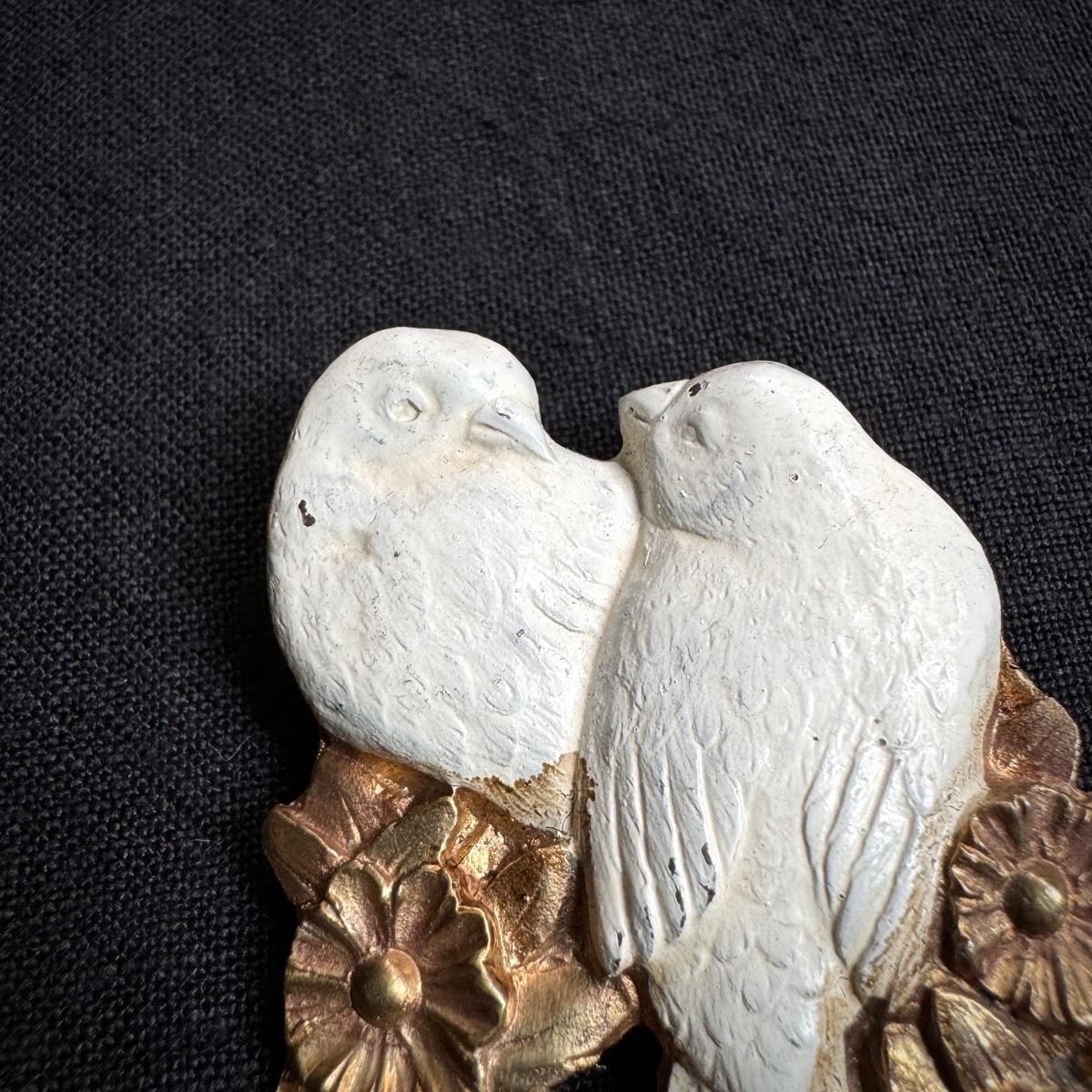 1950ǯ ե ᥿ Ļ ڥ ֥French Metal Brooch 