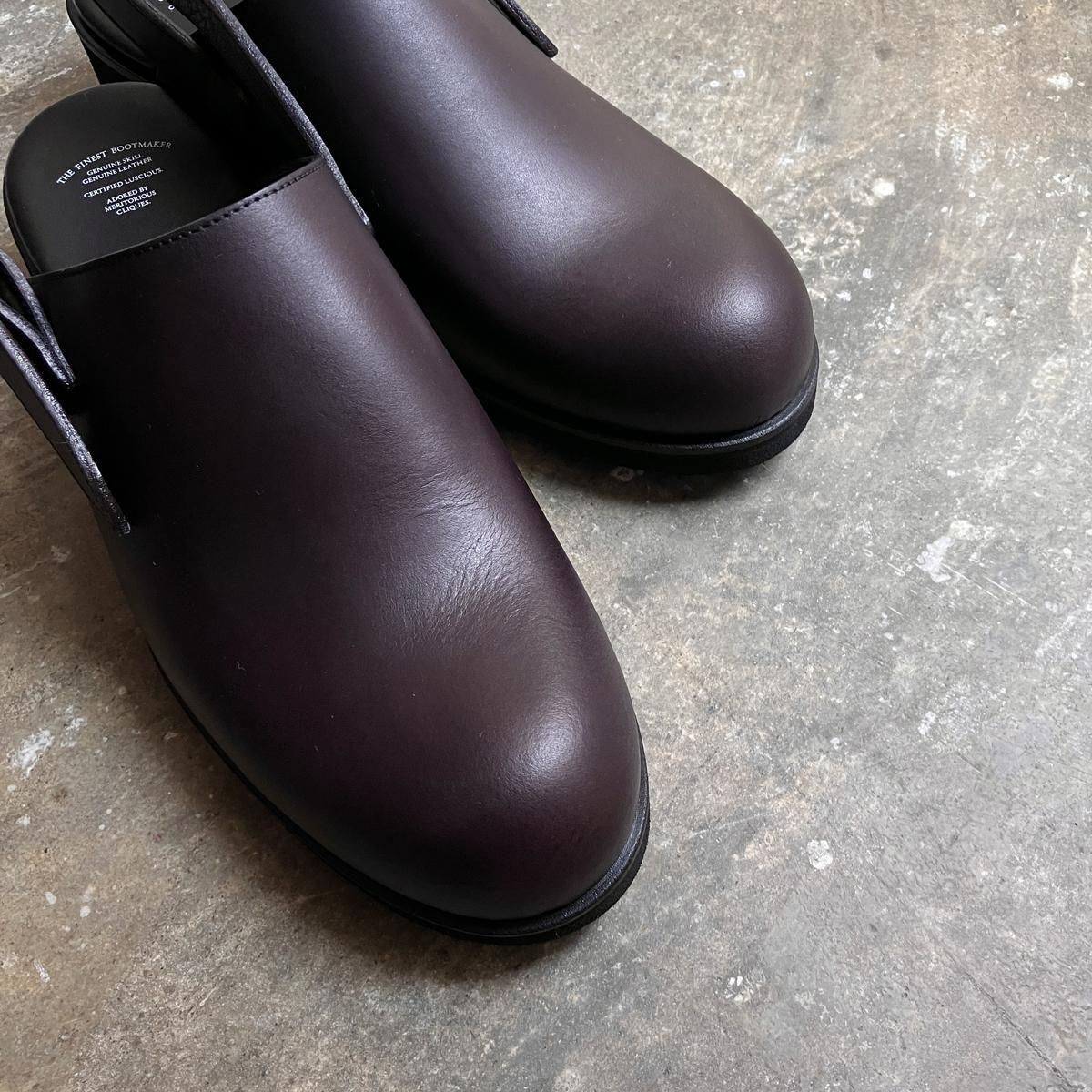 <img class='new_mark_img1' src='https://img.shop-pro.jp/img/new/icons13.gif' style='border:none;display:inline;margin:0px;padding:0px;width:auto;' />BEAUTIFUL SHOES Single Belt Clogsʥӥ塼ƥե륷塼 󥰥٥ åBrown