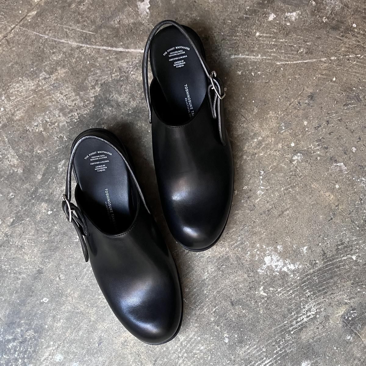 <img class='new_mark_img1' src='https://img.shop-pro.jp/img/new/icons56.gif' style='border:none;display:inline;margin:0px;padding:0px;width:auto;' />BEAUTIFUL SHOES Single Belt Clogsʥӥ塼ƥե륷塼 󥰥٥ åBlack