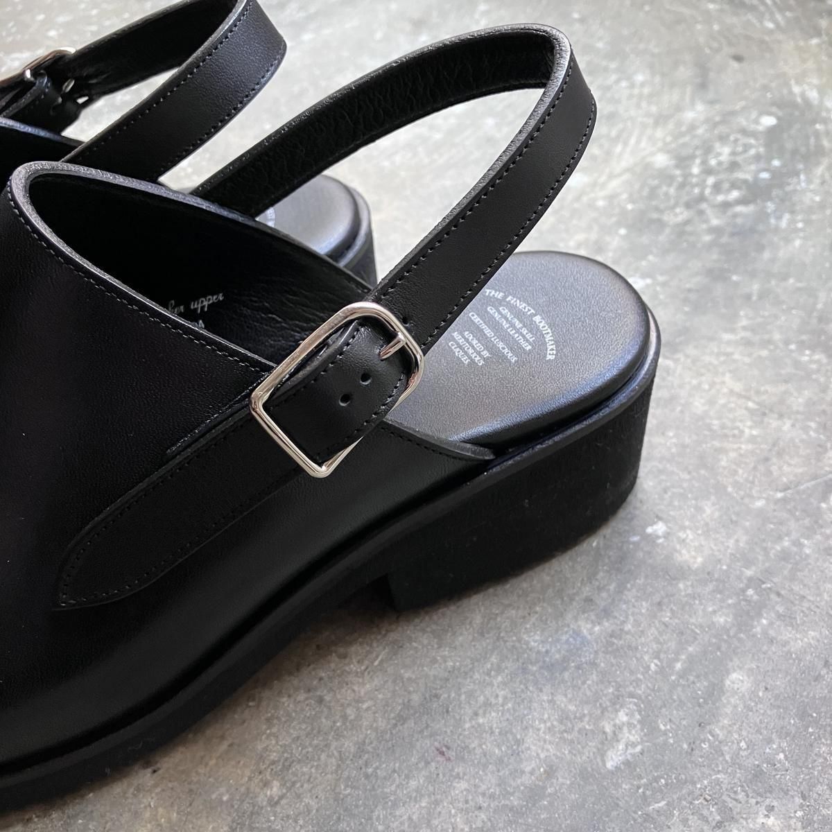 <img class='new_mark_img1' src='https://img.shop-pro.jp/img/new/icons56.gif' style='border:none;display:inline;margin:0px;padding:0px;width:auto;' />BEAUTIFUL SHOES Single Belt Clogsʥӥ塼ƥե륷塼 󥰥٥ åBlack
