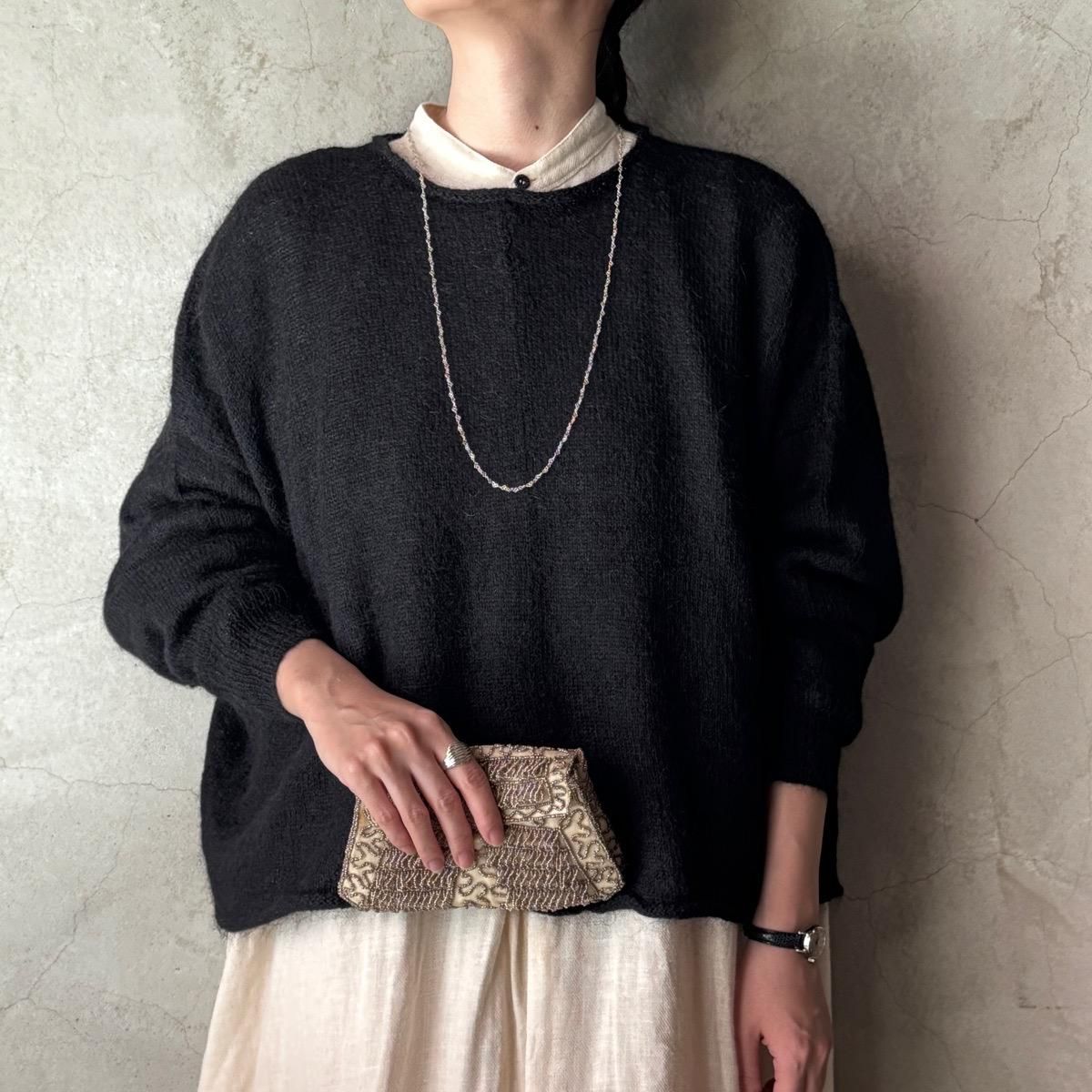 <img class='new_mark_img1' src='https://img.shop-pro.jp/img/new/icons13.gif' style='border:none;display:inline;margin:0px;padding:0px;width:auto;' />suzuki takayuki fulling knitted capeʥ業 ե ˥åƥɥסblack