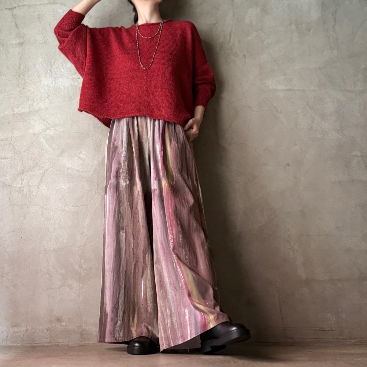 <img class='new_mark_img1' src='https://img.shop-pro.jp/img/new/icons13.gif' style='border:none;display:inline;margin:0px;padding:0px;width:auto;' />suzuki takayuki fulling knitted capeʥ業 ե ˥åƥɥסgarnet