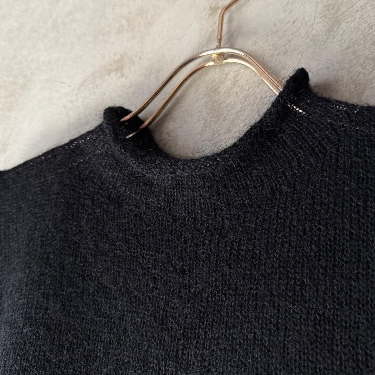 <img class='new_mark_img1' src='https://img.shop-pro.jp/img/new/icons13.gif' style='border:none;display:inline;margin:0px;padding:0px;width:auto;' />suzuki takayuki fulling knitted vestʥ業 ե ˥åƥɥ٥ȡblack