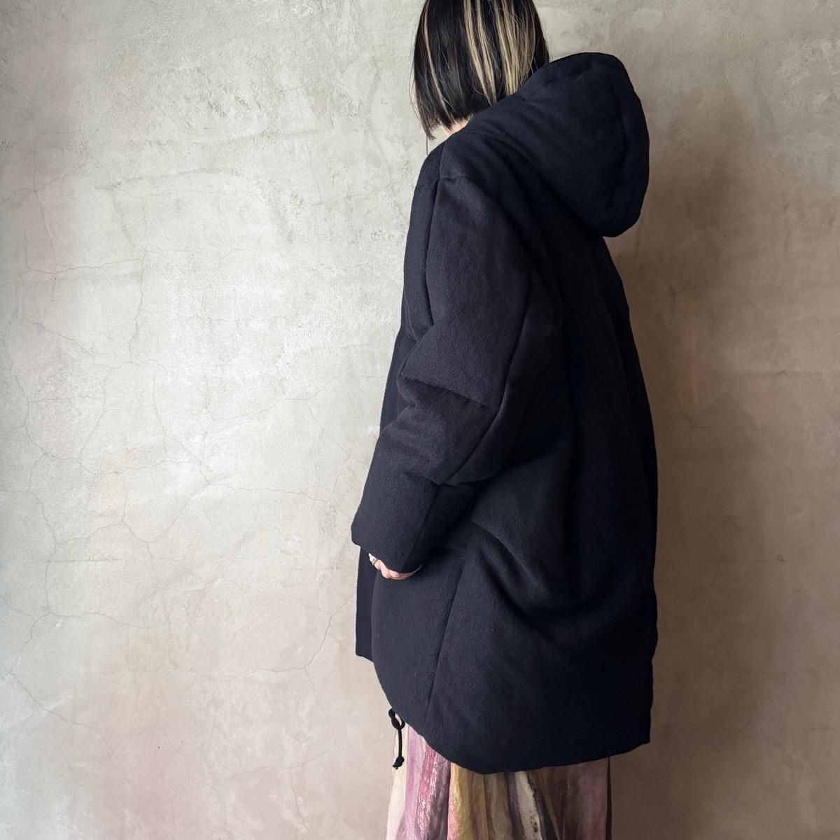 <img class='new_mark_img1' src='https://img.shop-pro.jp/img/new/icons13.gif' style='border:none;display:inline;margin:0px;padding:0px;width:auto;' />suzuki takayuki hooded down coatʥ業 աǥå 󥳡ȡblack