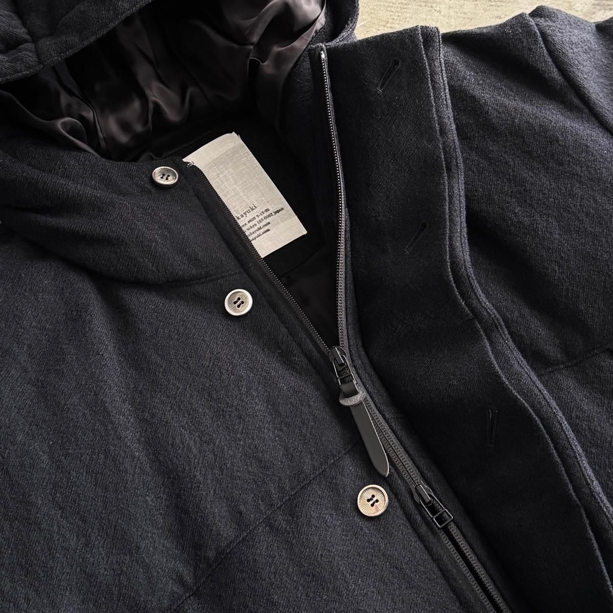 <img class='new_mark_img1' src='https://img.shop-pro.jp/img/new/icons13.gif' style='border:none;display:inline;margin:0px;padding:0px;width:auto;' />suzuki takayuki hooded down coatʥ業 աǥå 󥳡ȡblack