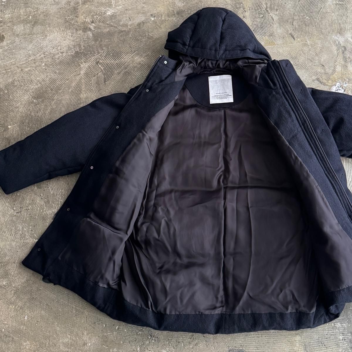 <img class='new_mark_img1' src='https://img.shop-pro.jp/img/new/icons13.gif' style='border:none;display:inline;margin:0px;padding:0px;width:auto;' />suzuki takayuki hooded down coatʥ業 աǥå 󥳡ȡblack