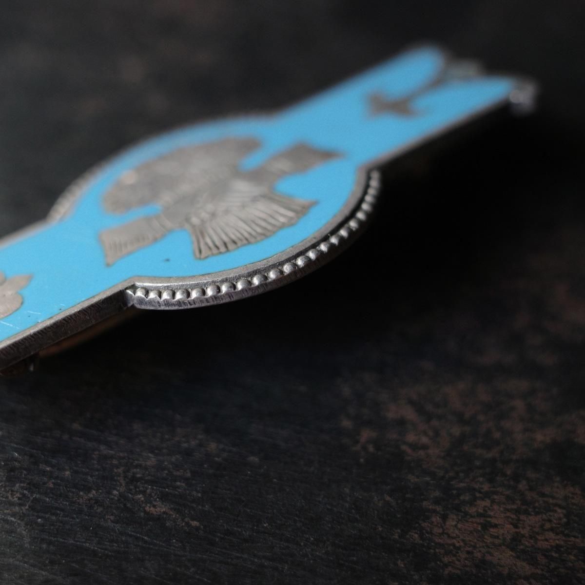 <img class='new_mark_img1' src='https://img.shop-pro.jp/img/new/icons13.gif' style='border:none;display:inline;margin:0px;padding:0px;width:auto;' />1896ǯ С ʥ ϥ ֥c.1896 Silver Enamel Shake Hands Brooch