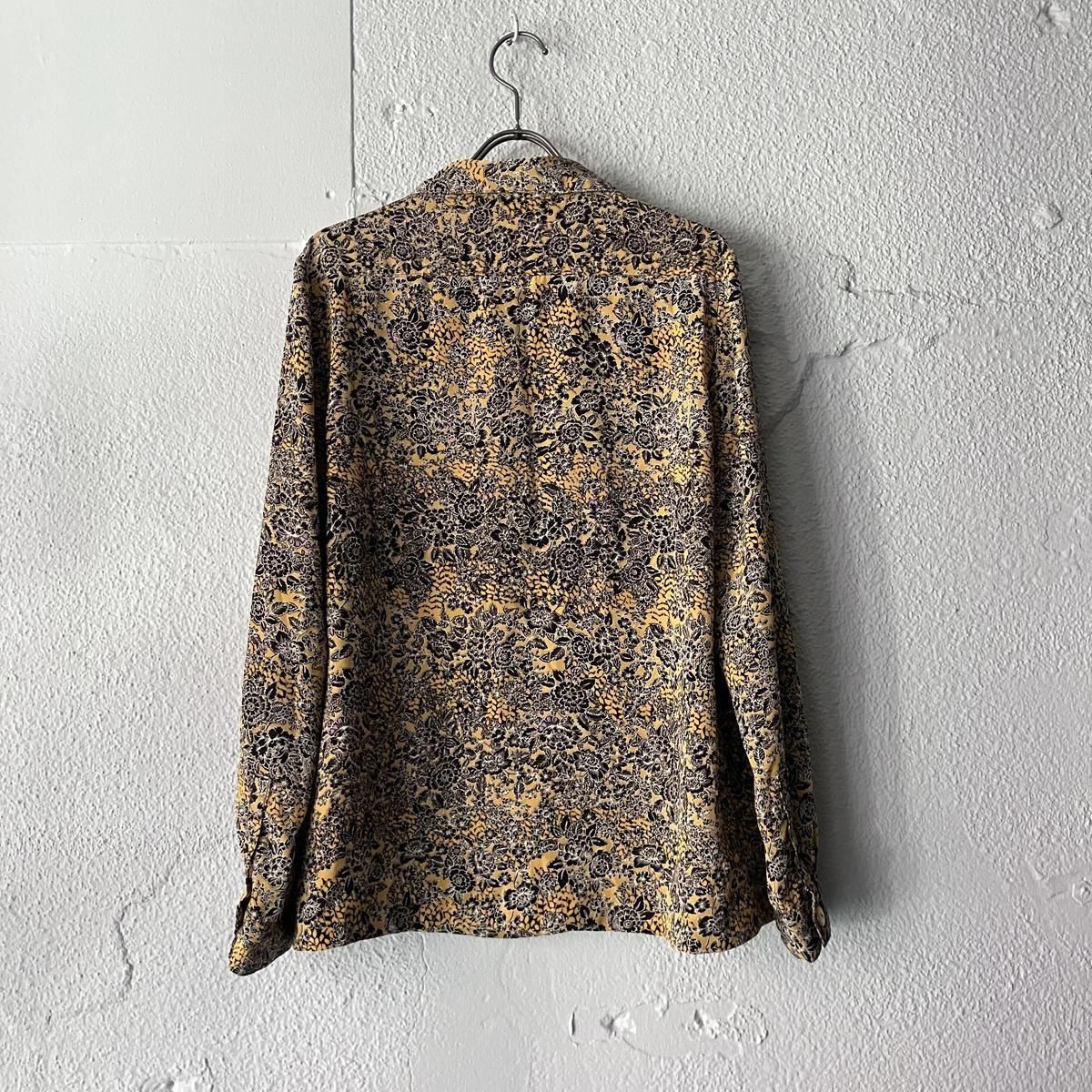 <img class='new_mark_img1' src='https://img.shop-pro.jp/img/new/icons13.gif' style='border:none;display:inline;margin:0px;padding:0px;width:auto;' />ե ơ  ץ󥫥顼 ġFrench Vintage Floral Print Open Collar Shirt