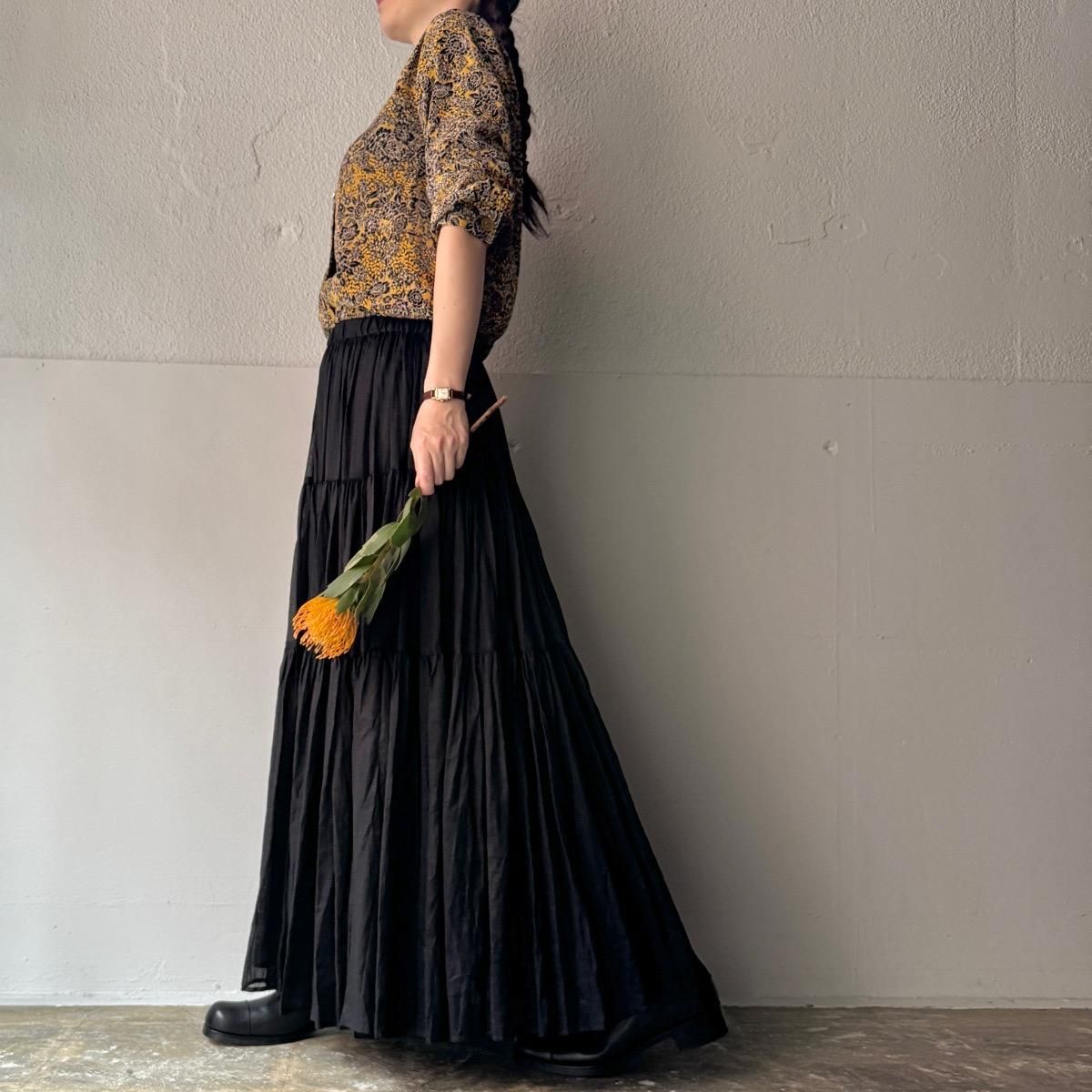 <img class='new_mark_img1' src='https://img.shop-pro.jp/img/new/icons13.gif' style='border:none;display:inline;margin:0px;padding:0px;width:auto;' />ե ơ  ץ󥫥顼 ġFrench Vintage Floral Print Open Collar Shirt