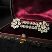 希少！Coro カラーチェンジガラス 2wayヴィンテージブローチ9412 希少！Coro カラーチェンジガラス 2wayヴィンテージブローチ9412