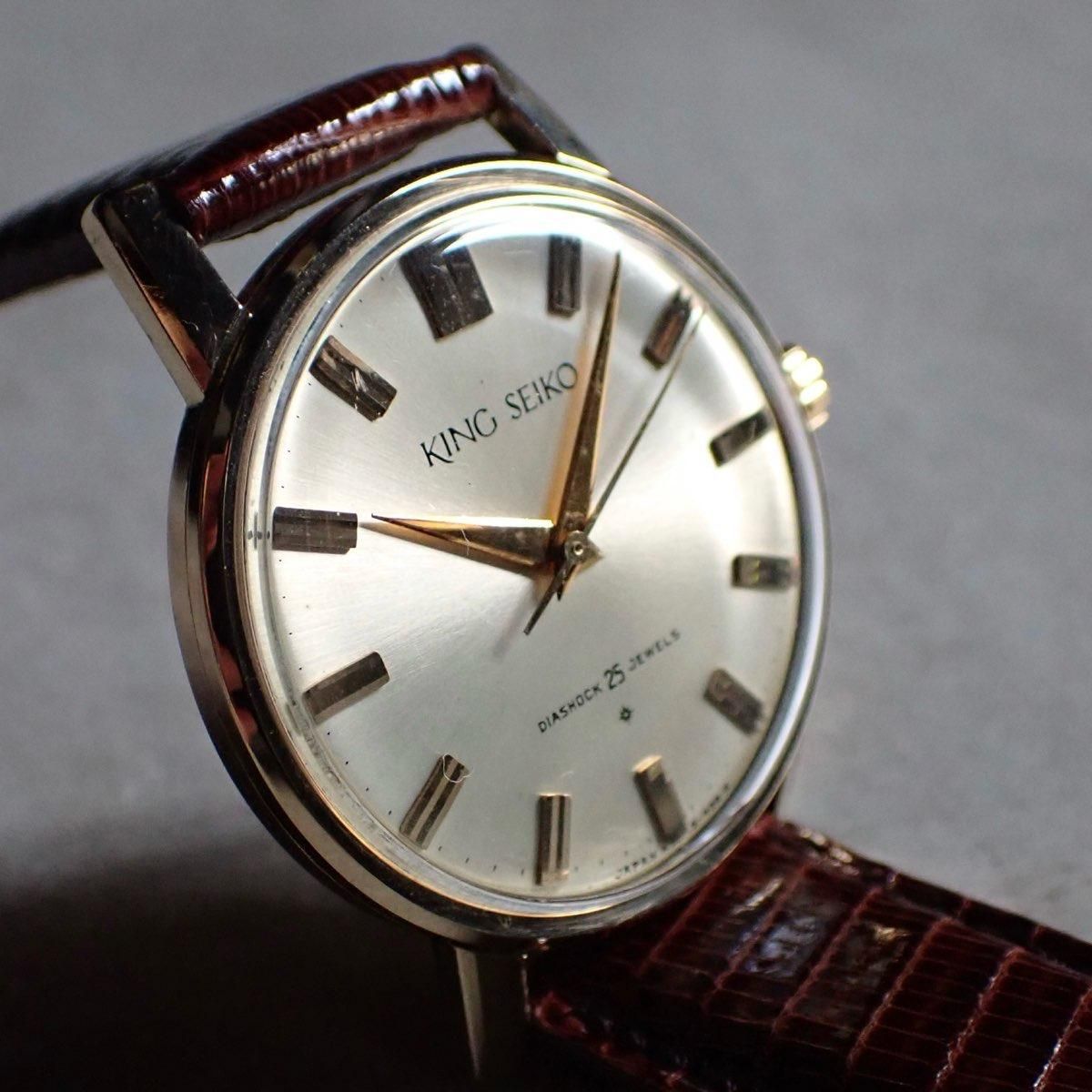 KING SEIKO（キング セイコー）初代 14KGF 金張ケース SD文字盤- JeJe