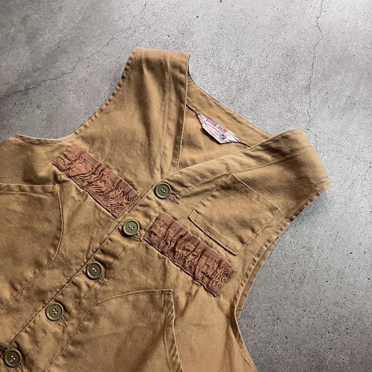 1960年代 ハンティングベスト 背面ポケット付き（Vintage Hunting Vest