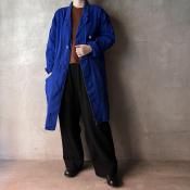 <img class='new_mark_img1' src='https://img.shop-pro.jp/img/new/icons13.gif' style='border:none;display:inline;margin:0px;padding:0px;width:auto;' />ドイツ ヴィンテージ ワークコート コバルトブルーカラー(Vintage German Vintage Work Coat)