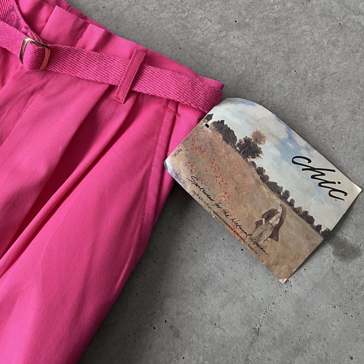 <img class='new_mark_img1' src='https://img.shop-pro.jp/img/new/icons13.gif' style='border:none;display:inline;margin:0px;padding:0px;width:auto;' />ơ 顼åѥġVintage ColorTuck Pants Dead Stock˥ǥåɥȥå