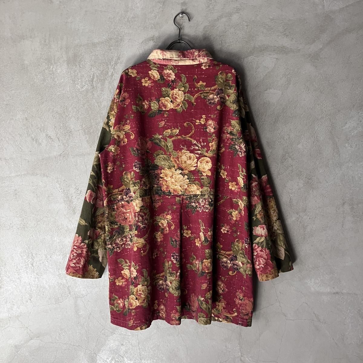 <img class='new_mark_img1' src='https://img.shop-pro.jp/img/new/icons13.gif' style='border:none;display:inline;margin:0px;padding:0px;width:auto;' />U.S. ơ  ץ åȥ󥭥Х 㥱åȡVintage Floral Print Jacket