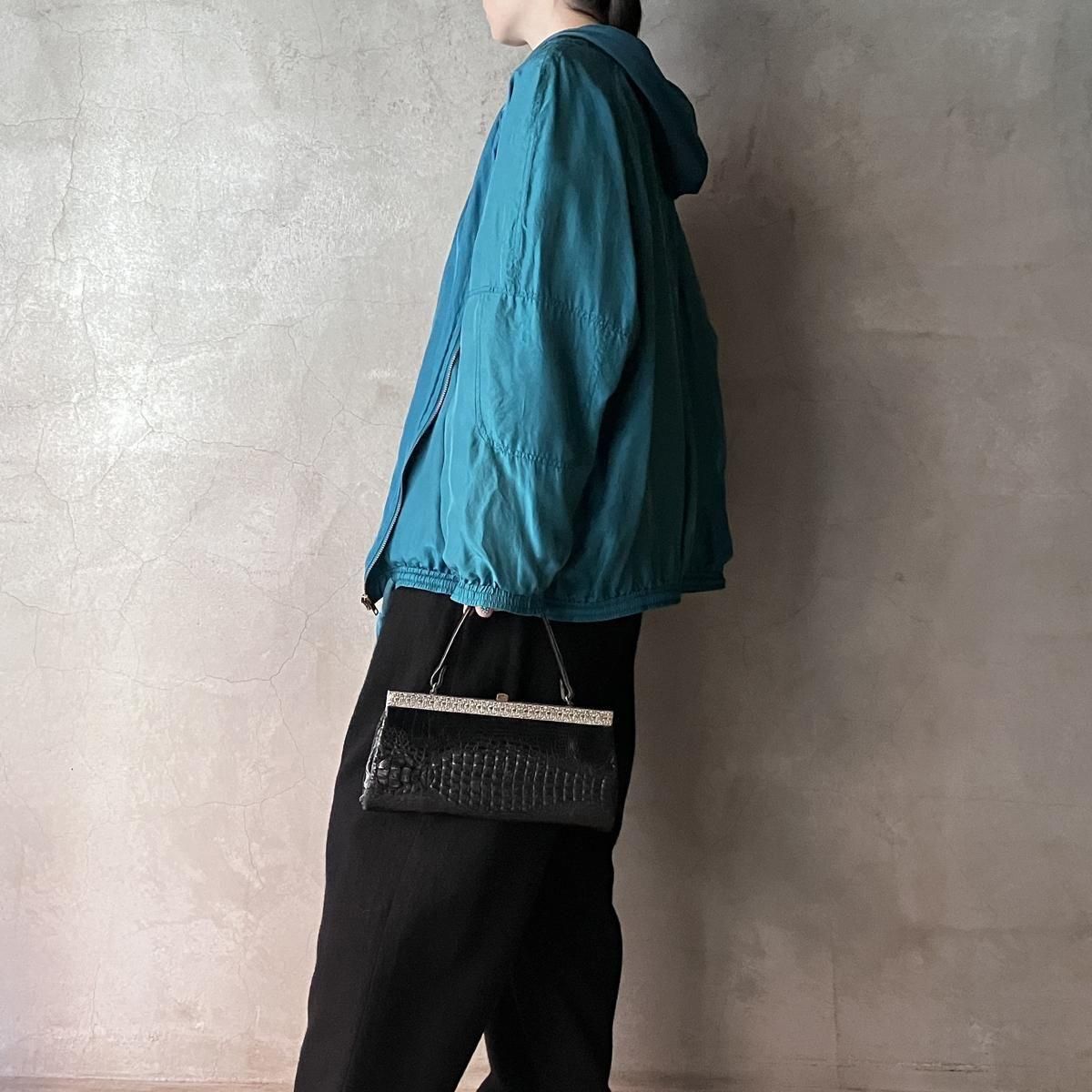 <img class='new_mark_img1' src='https://img.shop-pro.jp/img/new/icons13.gif' style='border:none;display:inline;margin:0px;padding:0px;width:auto;' />ơ 륯 աǥ 饰 ֥륾Vintage Silk Hooded Blouson