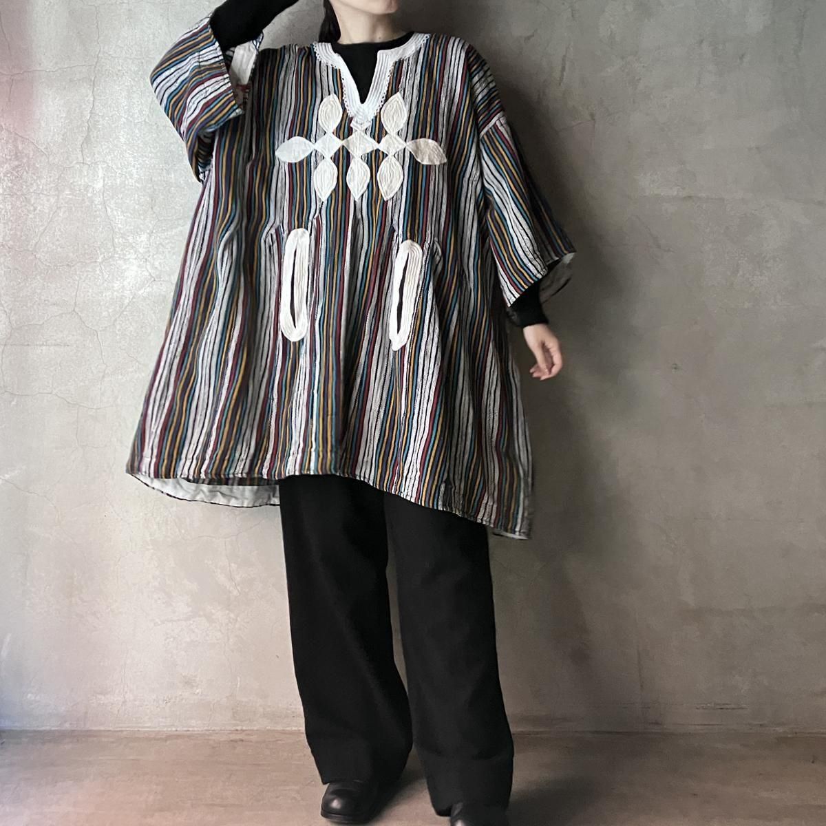 <img class='new_mark_img1' src='https://img.shop-pro.jp/img/new/icons13.gif' style='border:none;display:inline;margin:0px;padding:0px;width:auto;' />եꥫ ơ С ˥åAfrican Vintage Oversize Tunic