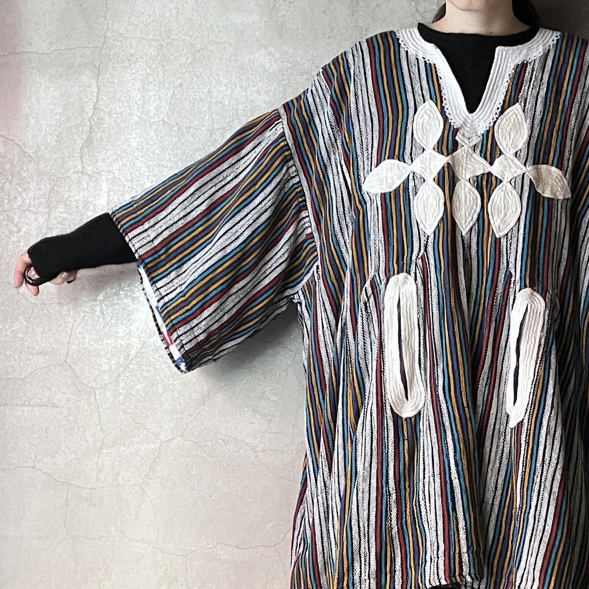 <img class='new_mark_img1' src='https://img.shop-pro.jp/img/new/icons13.gif' style='border:none;display:inline;margin:0px;padding:0px;width:auto;' />եꥫ ơ С ˥åAfrican Vintage Oversize Tunic