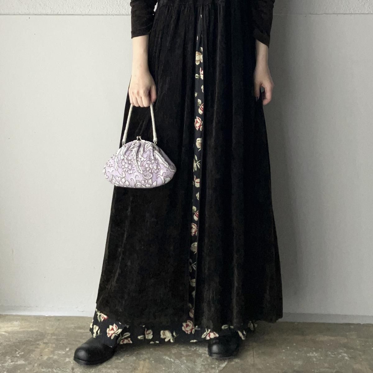 <img class='new_mark_img1' src='https://img.shop-pro.jp/img/new/icons13.gif' style='border:none;display:inline;margin:0px;padding:0px;width:auto;' />ơ եǥ ӡХåVintage Floral Design Beads Bag