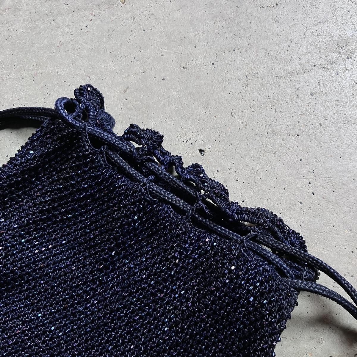 <img class='new_mark_img1' src='https://img.shop-pro.jp/img/new/icons13.gif' style='border:none;display:inline;margin:0px;padding:0px;width:auto;' />ơ ӡå ХåVintage Beads Crochet Drawstring Bag