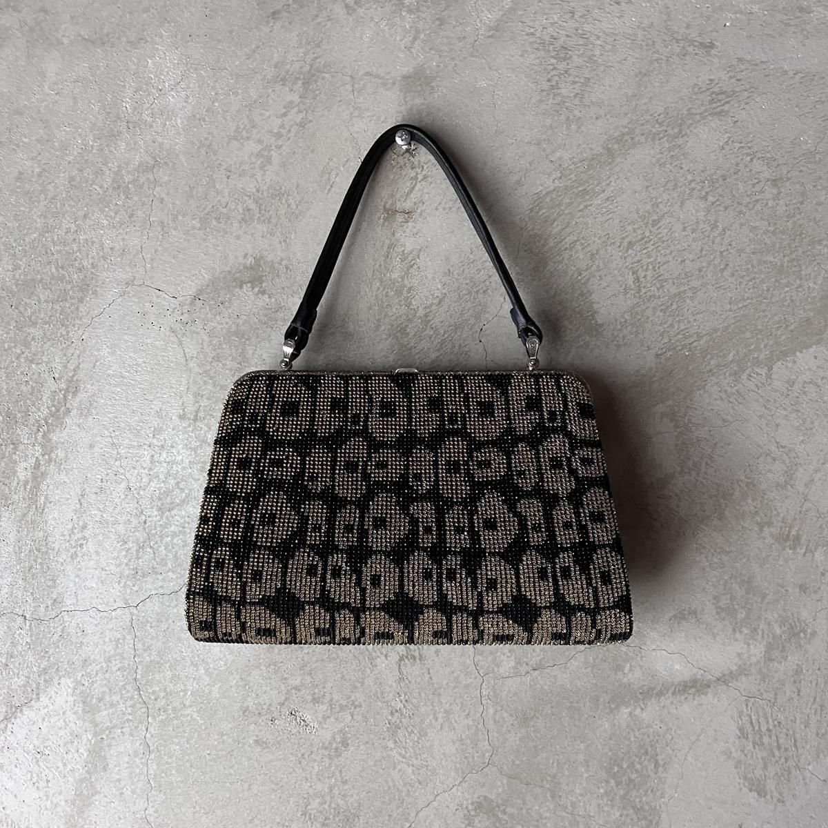 <img class='new_mark_img1' src='https://img.shop-pro.jp/img/new/icons13.gif' style='border:none;display:inline;margin:0px;padding:0px;width:auto;' />ơ ҥ祦 ӡɽ ϥɥХåVintage Leopard Beads Embroidery Handbag