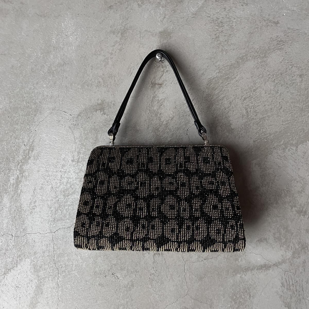 <img class='new_mark_img1' src='https://img.shop-pro.jp/img/new/icons13.gif' style='border:none;display:inline;margin:0px;padding:0px;width:auto;' />ơ ҥ祦 ӡɽ ϥɥХåVintage Leopard Beads Embroidery Handbag