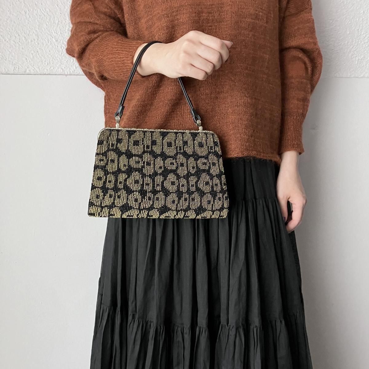 <img class='new_mark_img1' src='https://img.shop-pro.jp/img/new/icons13.gif' style='border:none;display:inline;margin:0px;padding:0px;width:auto;' />ơ ҥ祦 ӡɽ ϥɥХåVintage Leopard Beads Embroidery Handbag