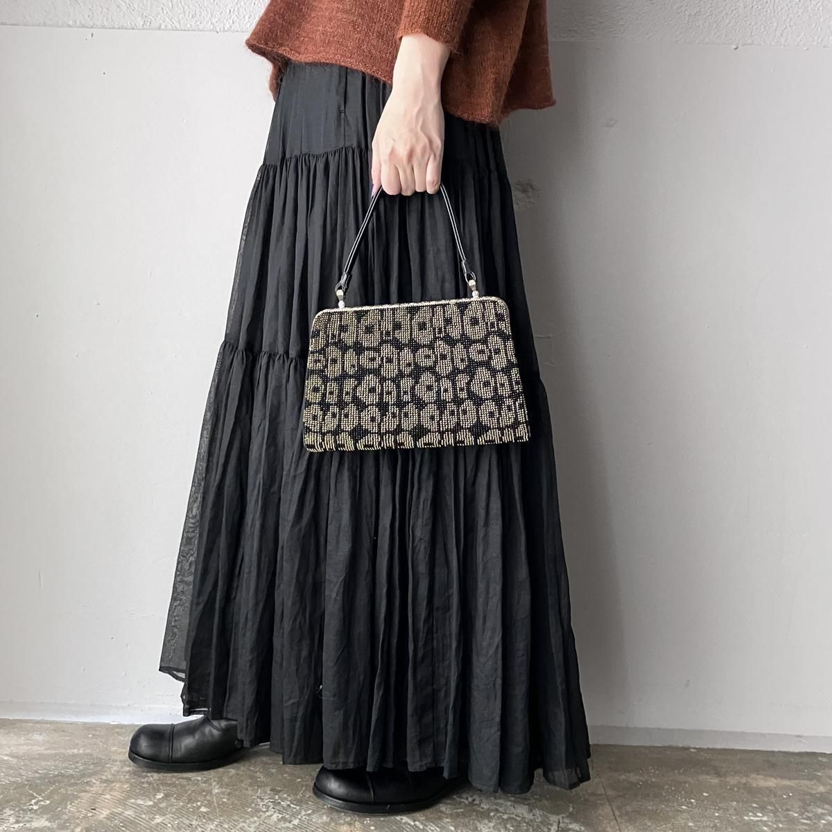 <img class='new_mark_img1' src='https://img.shop-pro.jp/img/new/icons13.gif' style='border:none;display:inline;margin:0px;padding:0px;width:auto;' />ơ ҥ祦 ӡɽ ϥɥХåVintage Leopard Beads Embroidery Handbag