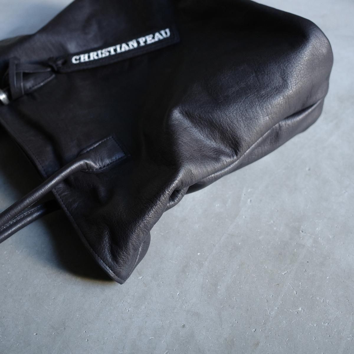 <img class='new_mark_img1' src='https://img.shop-pro.jp/img/new/icons13.gif' style='border:none;display:inline;margin:0px;padding:0px;width:auto;' />CHRISTIAN PEAU 06471 CPʥꥹ ݡ Хå BLACK