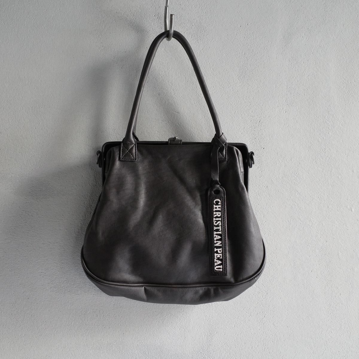 <img class='new_mark_img1' src='https://img.shop-pro.jp/img/new/icons13.gif' style='border:none;display:inline;margin:0px;padding:0px;width:auto;' />CHRISTIAN PEAU 06451-2 CPʥꥹ ݡ Хå BLACK