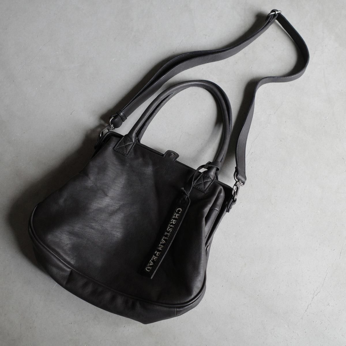 <img class='new_mark_img1' src='https://img.shop-pro.jp/img/new/icons13.gif' style='border:none;display:inline;margin:0px;padding:0px;width:auto;' />CHRISTIAN PEAU 06451-2 CPʥꥹ ݡ Хå BLACK