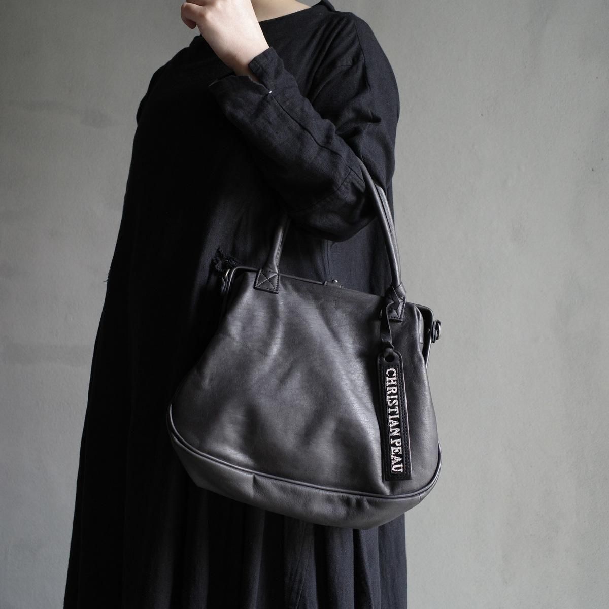 <img class='new_mark_img1' src='https://img.shop-pro.jp/img/new/icons13.gif' style='border:none;display:inline;margin:0px;padding:0px;width:auto;' />CHRISTIAN PEAU 06451-2 CPʥꥹ ݡ Хå BLACK