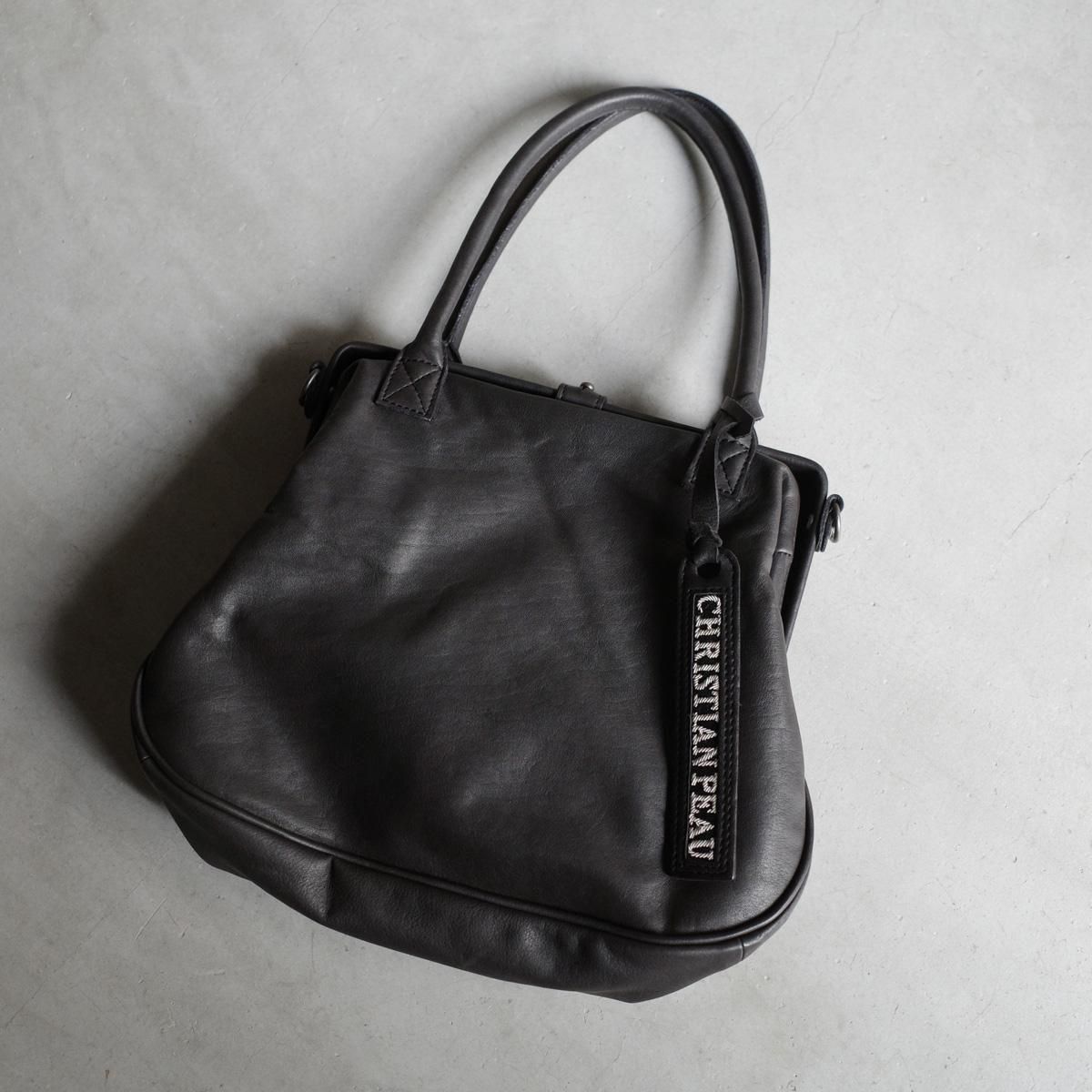 <img class='new_mark_img1' src='https://img.shop-pro.jp/img/new/icons13.gif' style='border:none;display:inline;margin:0px;padding:0px;width:auto;' />CHRISTIAN PEAU 06451-2 CPʥꥹ ݡ Хå BLACK