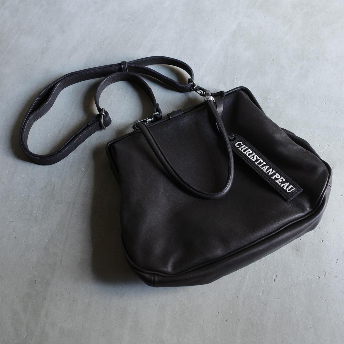 <img class='new_mark_img1' src='https://img.shop-pro.jp/img/new/icons13.gif' style='border:none;display:inline;margin:0px;padding:0px;width:auto;' />CHRISTIAN PEAU 06444-2 CP 2WAYʥꥹ ݡ Хå BLACK