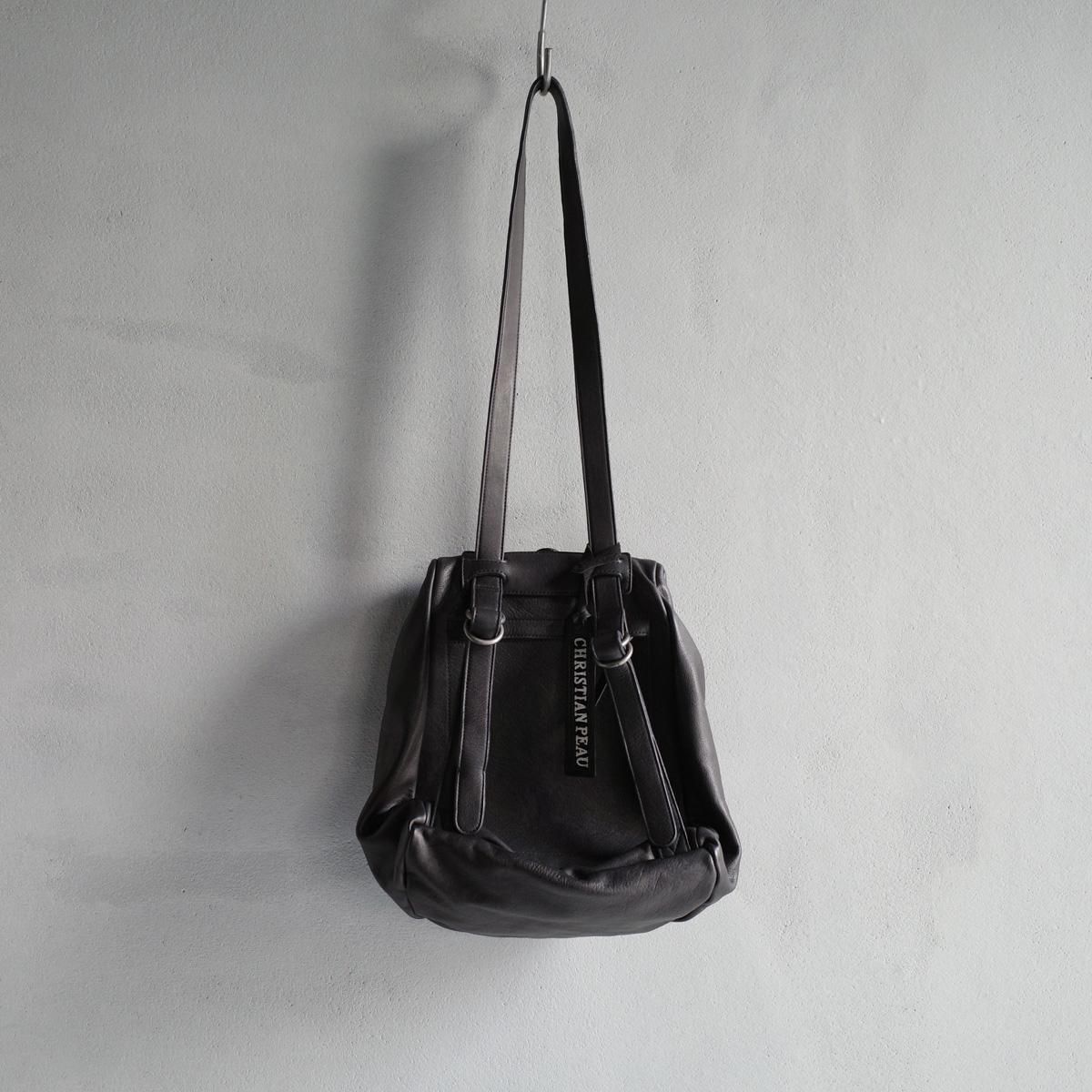 <img class='new_mark_img1' src='https://img.shop-pro.jp/img/new/icons13.gif' style='border:none;display:inline;margin:0px;padding:0px;width:auto;' />CHRISTIAN PEAU  CP 06352 GM ʥꥹ ݡ Хå BLACK