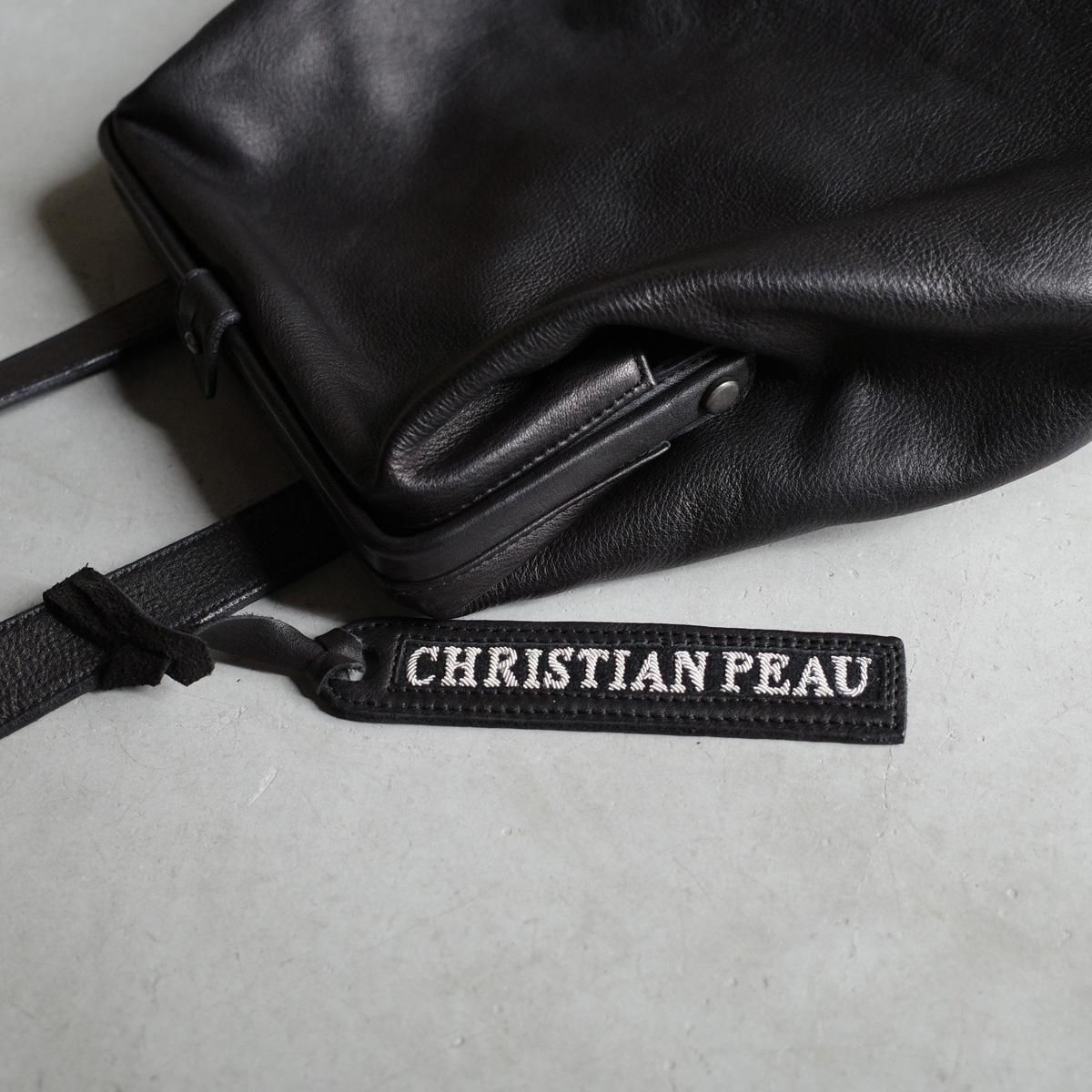 <img class='new_mark_img1' src='https://img.shop-pro.jp/img/new/icons13.gif' style='border:none;display:inline;margin:0px;padding:0px;width:auto;' />CHRISTIAN PEAU  CP 06352 GM ʥꥹ ݡ Хå BLACK