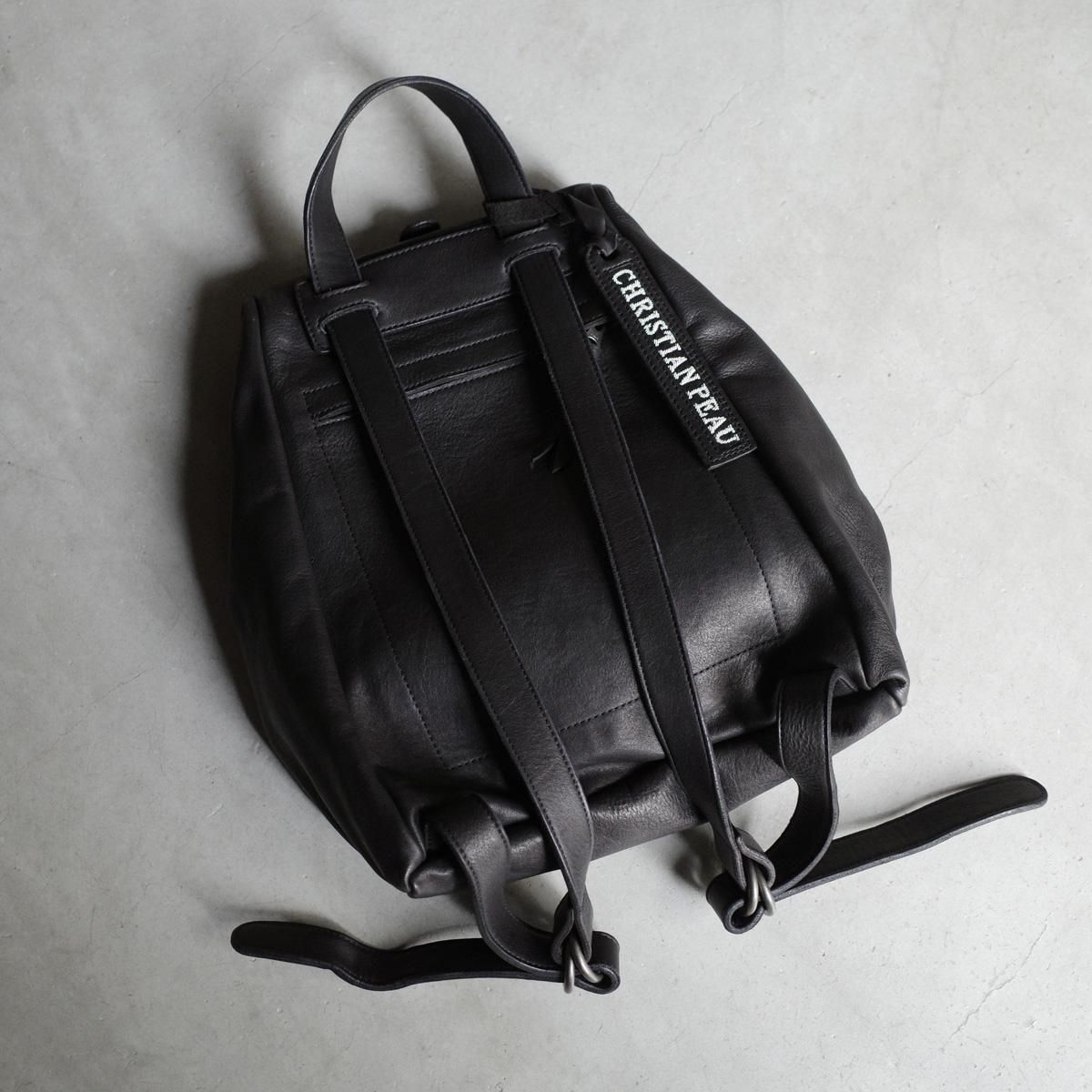 <img class='new_mark_img1' src='https://img.shop-pro.jp/img/new/icons13.gif' style='border:none;display:inline;margin:0px;padding:0px;width:auto;' />CHRISTIAN PEAU  CP 06352 GM ʥꥹ ݡ Хå BLACK