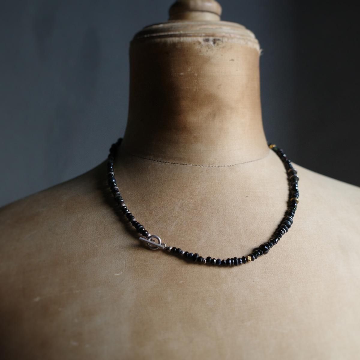 <img class='new_mark_img1' src='https://img.shop-pro.jp/img/new/icons13.gif' style='border:none;display:inline;margin:0px;padding:0px;width:auto;' />CHRISTIAN PEAU CP N/S NECKLACEʥꥹ ݡ ͥå쥹BLACK