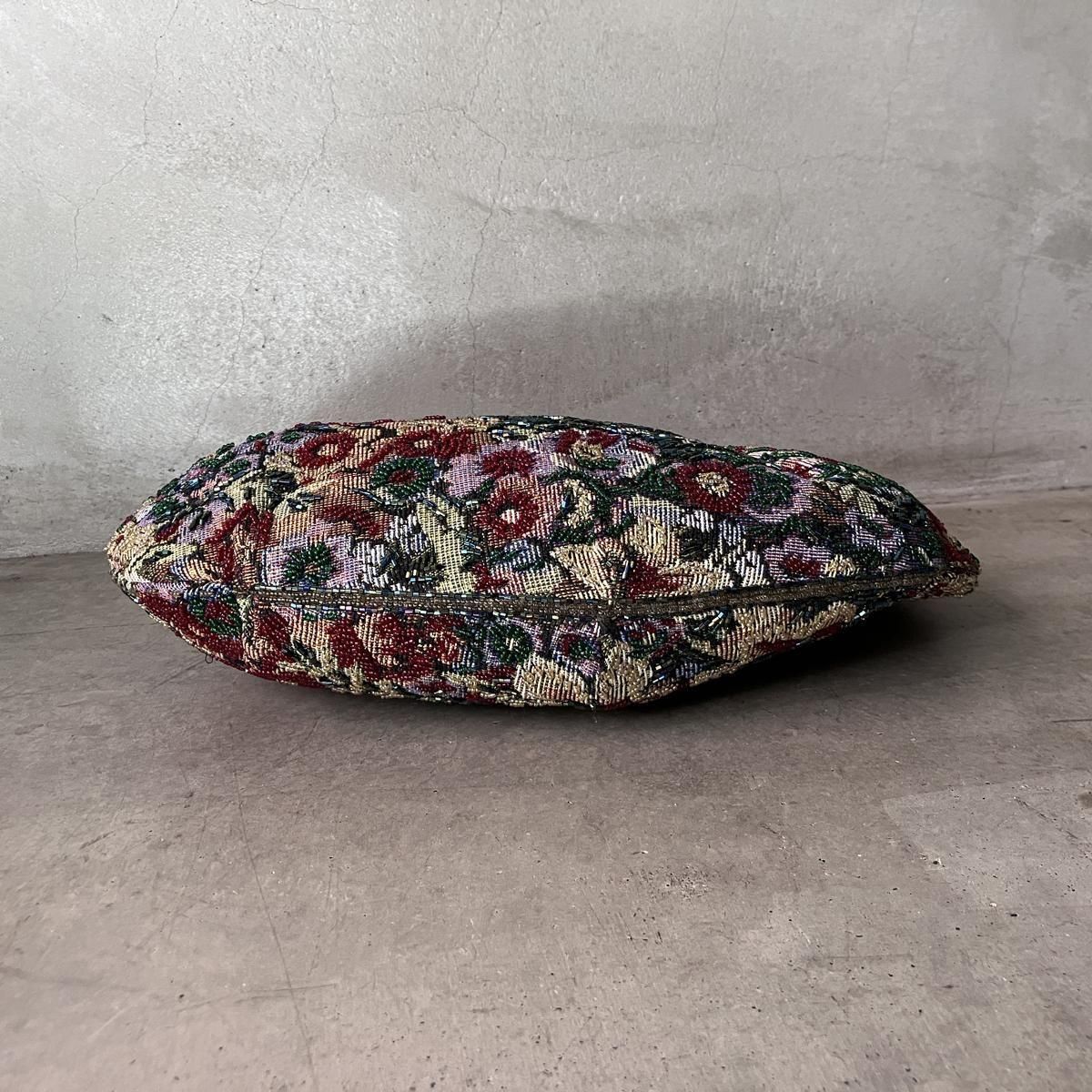 <img class='new_mark_img1' src='https://img.shop-pro.jp/img/new/icons13.gif' style='border:none;display:inline;margin:0px;padding:0px;width:auto;' />ơ ֥󿥤 ӡɽХåVintage Gobelin Weave Beads Embroidery Bag