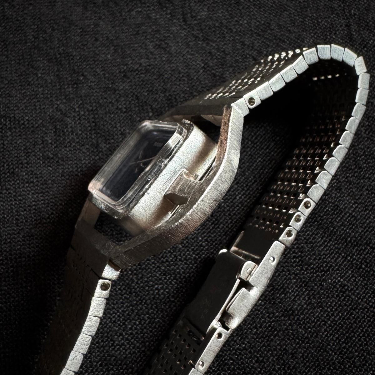 RADO（ラドー）変わりケース ブルーダイヤル 純正メタルベルト - JeJe