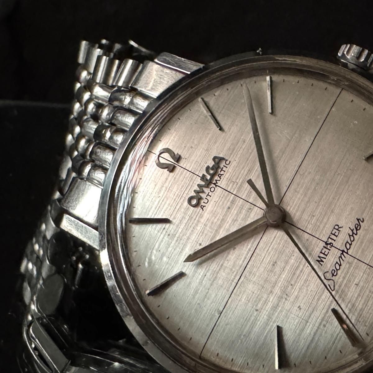 <img class='new_mark_img1' src='https://img.shop-pro.jp/img/new/icons13.gif' style='border:none;display:inline;margin:0px;padding:0px;width:auto;' />OMEGA ʥᥬ SEAMASTER  MEISTER ܥ饤 饤֥쥹