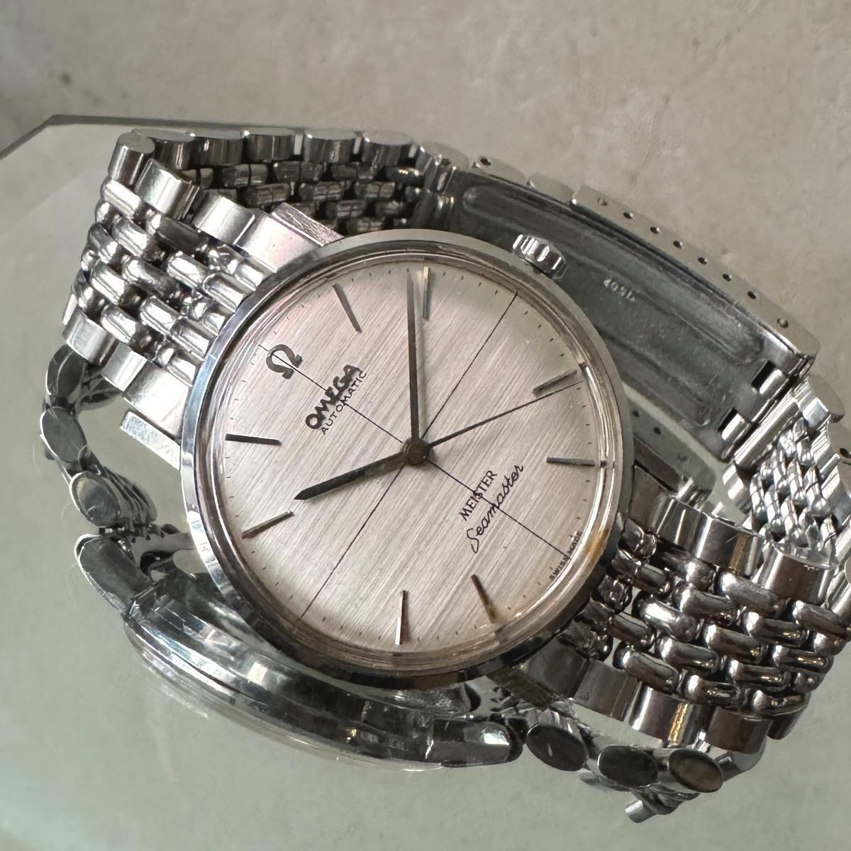 <img class='new_mark_img1' src='https://img.shop-pro.jp/img/new/icons13.gif' style='border:none;display:inline;margin:0px;padding:0px;width:auto;' />OMEGA ʥᥬ SEAMASTER  MEISTER ܥ饤 饤֥쥹