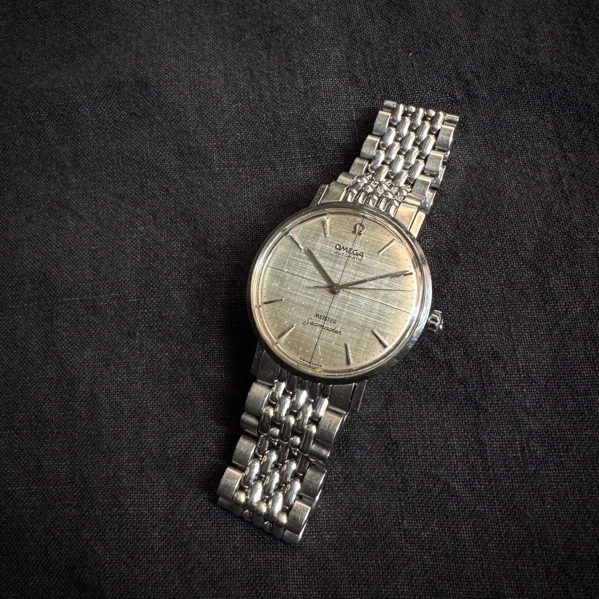 <img class='new_mark_img1' src='https://img.shop-pro.jp/img/new/icons13.gif' style='border:none;display:inline;margin:0px;padding:0px;width:auto;' />OMEGA ʥᥬ SEAMASTER  MEISTER ܥ饤 饤֥쥹