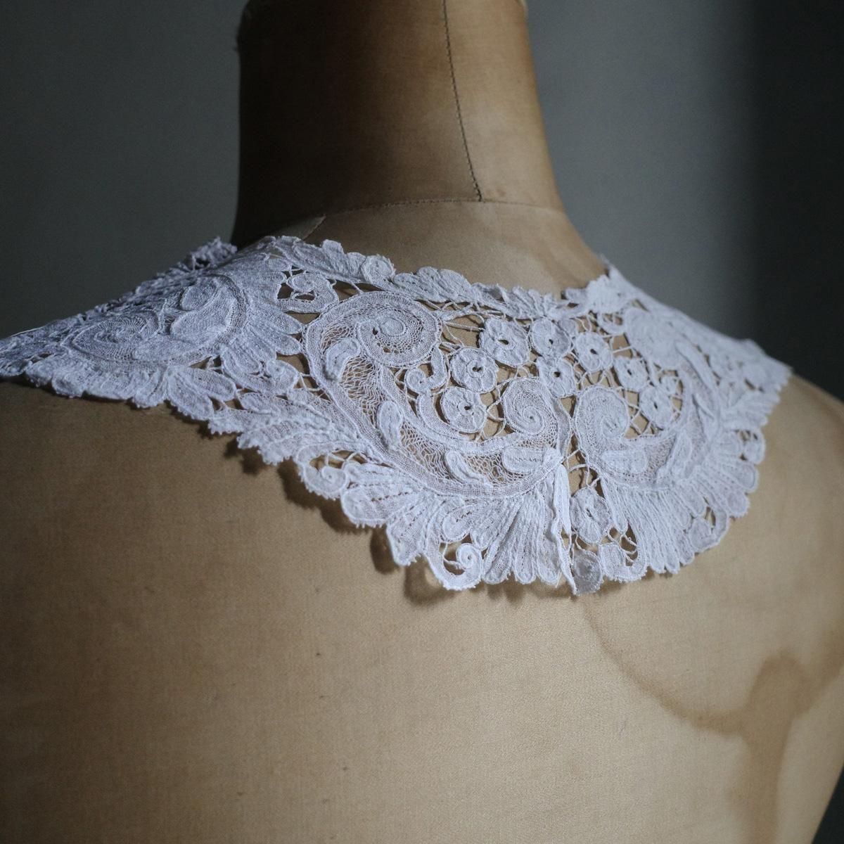 アンティークレース カレレース アンティーク レース つけ襟（Antique Lace Collar）- JeJe PIANO
