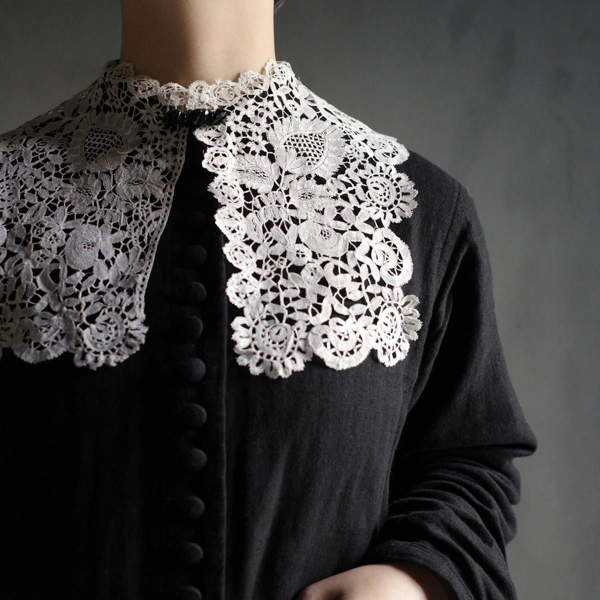 アンティーク ホニトンレース つけ襟（Antique Honiton Lace Collar