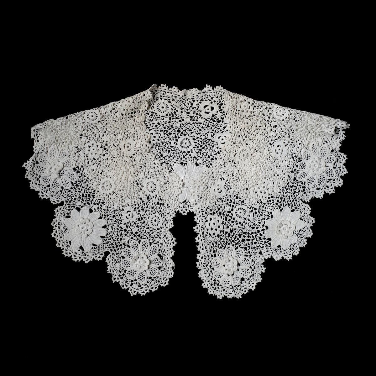 <img class='new_mark_img1' src='https://img.shop-pro.jp/img/new/icons13.gif' style='border:none;display:inline;margin:0px;padding:0px;width:auto;' />ƥ å奯å 졼 ĤߡAntique Lace Collar Irish Crochet