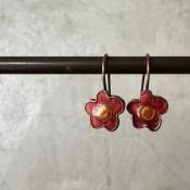 <img class='new_mark_img1' src='https://img.shop-pro.jp/img/new/icons13.gif' style='border:none;display:inline;margin:0px;padding:0px;width:auto;' />1970-80ǯ ֥ ʥ åɥե եåԥBronze Enamel EarringsDead Stock