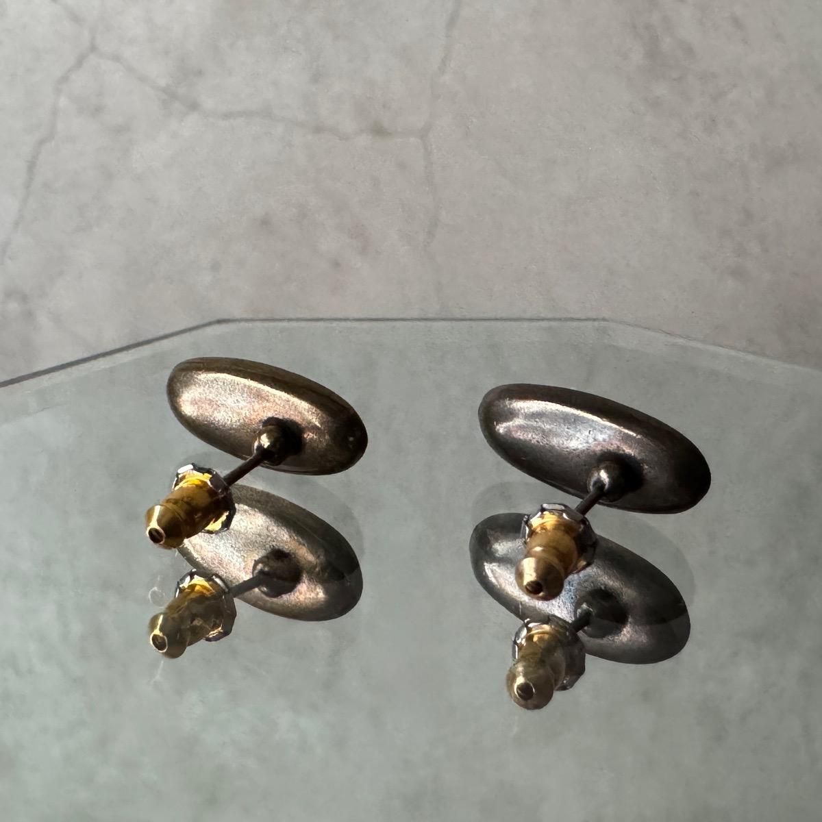 <img class='new_mark_img1' src='https://img.shop-pro.jp/img/new/icons13.gif' style='border:none;display:inline;margin:0px;padding:0px;width:auto;' />1970-80ǯ ᥿ ʥ Х륤ԥMetal Enamel EarringsDead Stock