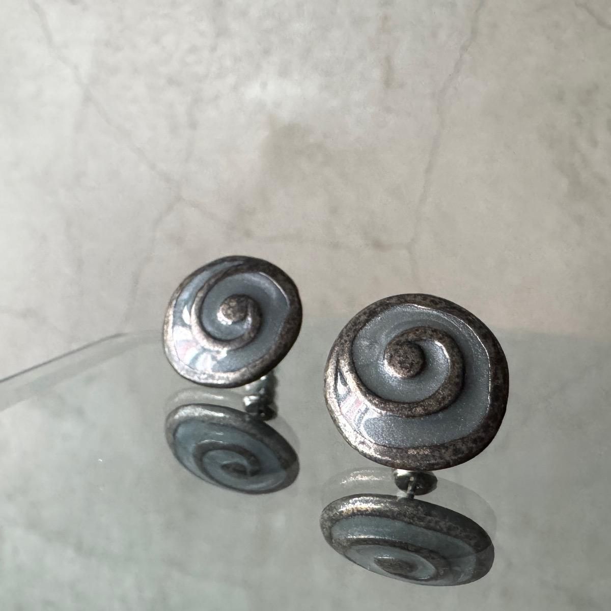 <img class='new_mark_img1' src='https://img.shop-pro.jp/img/new/icons13.gif' style='border:none;display:inline;margin:0px;padding:0px;width:auto;' />1970-80ǯ ᥿ ʥ  ԥMetal Enamel EarringsDead Stock